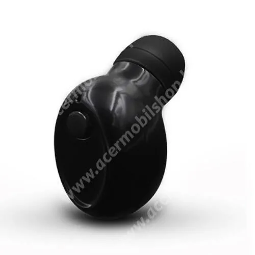 Acer Iconia M10 (M10-11-K1M7) SUPER MINI BLUETOOTH HEADSET - v4.1, mágneses töltőcsatlakozás, fülbe illeszkedő kialakítás - FEKETE