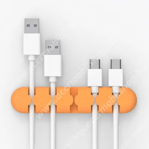 ACER Liquid Z200 Kábel szervező, kötegelő, 1db-os - NARANCS