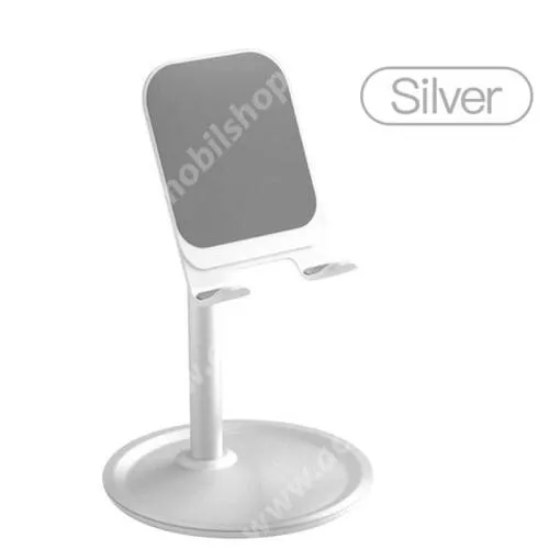 ACER Liquid Gallant E350 UNIVERZÁLIS alumínium asztali tartó / állvány - 5 ° ~ 45 °-os szöghez állítható, nem kihúzató!, csúszásgátló, 12 cm magas - EZÜST