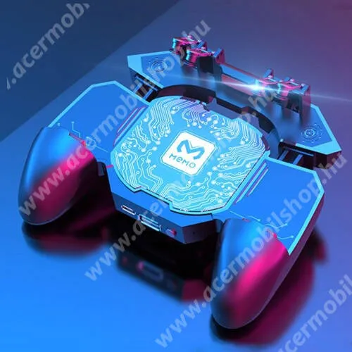 ACER Liquid Z530S MEMO DL88 UNIVERZÁLIS Kontroller / Joystick - ravasz FPS játékokhoz, gamepad, beépített hűtőventilátor CSAK KÁBELLEL MÜKŐDIK!, PUBG-hez ajánlott, 67-90mm-ig nyíló bölcső-os méretig ajánlott - FEKETE - GYÁRI