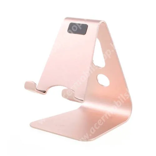 ACER Liquid S1 UNIVERZÁLIS alumínium asztali tartó / állvány - ROSE GOLD
