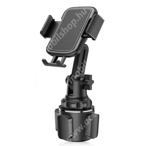 ACER Liquid S1 UNIVERZÁLIS autós / gépkocsi tartó - pohártartóba rögzíthető, 360°-ban forgatható - FEKETE