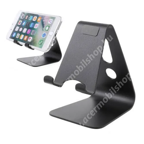 Acer Liquid E3 E380 UNIVERZÁLIS alumínium asztali tartó / állvány - FEKETE