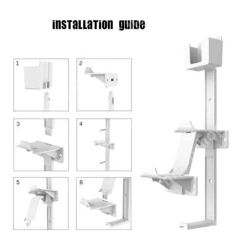 ACER Liquid S1 UNIVERZÁLIS Headstand fejhallgató / Joystick tartó állvány / fali tartó - falra szerelhető, PS5, PS4, PS3, Xbox Series X, Xbox One, Nintendo Switch, távirányító tartó, 21 x 4 x 10 cm - FEHÉR