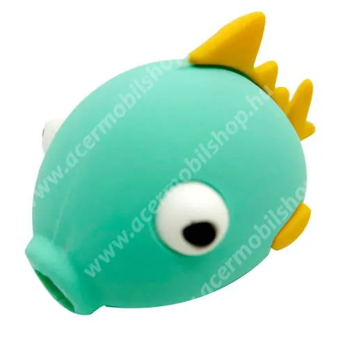 ACER Liquid Z3 Adatátvitel adatkábel / USB töltő védő műanyag - 1db - CYAN HAL MINTÁS