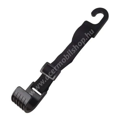 ACER Liquid Z3 UNIVERZÁLIS gépkocsi / autós fejtámlára szerelhető kampós tartó - 1db, állítható méret 5-30cm-ig, max. 5kg teherbírás - FEKETE