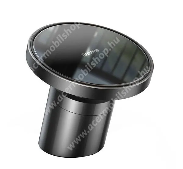 ASUS Zenfone 4 (ZC550TL) BASEUS autós tartó - szellőzőrácsra vagy műszerfalra tehető, mágneses, Apple Magsafe kompatibilis - FEKETE - SULD-01 - GYÁRI