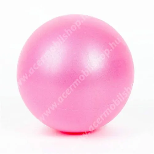 ACER Liquid Z110 UNIVERZÁLIS fitness / yoga felfújható labda - 25cm átmérőjű, PVC, edzéshez kiváló segédeszköz, csúszásmentes felület - RÓZSASZÍN