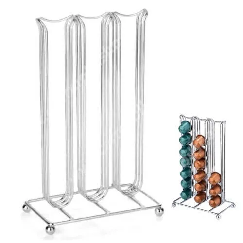 ACER Iconia Tab A500 NESPRESSO KÁVÉKAPSZULA TARTÓ - 42db kapszula tárolására alkalmas, függőleges kialakítású, rozsdamentes acél, 165 x 95 x 265mm - EZÜST