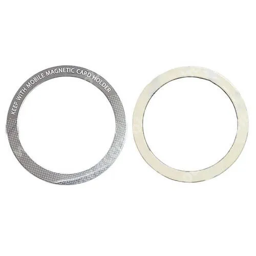 ACER Liquid Z3 UNIVERZÁLIS Apple MagSafe mágneses fémlap mágneses autós tartókhoz / QI MagSafe töltőkhöz - 1db, mágneses autós tartóhoz ideális, MagSafe kompatibilis - EZÜST