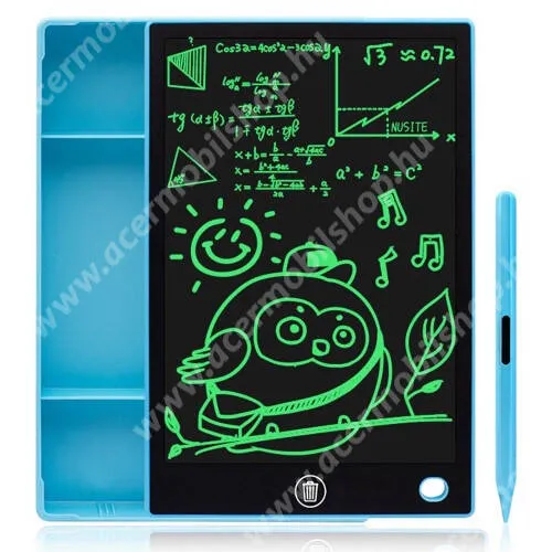 Acer Iconia P10 (P10-11-K8YD) UNIVERZÁLIS digitális rajztábla - 9.5"-os kijelző, üzenőfal, beépített toll, törlés gomb, kihúzható fiókos tároló, nyomásérzékeny, gombelemmel működik (CR2016), 204 x 137 x 27mm - KÉK