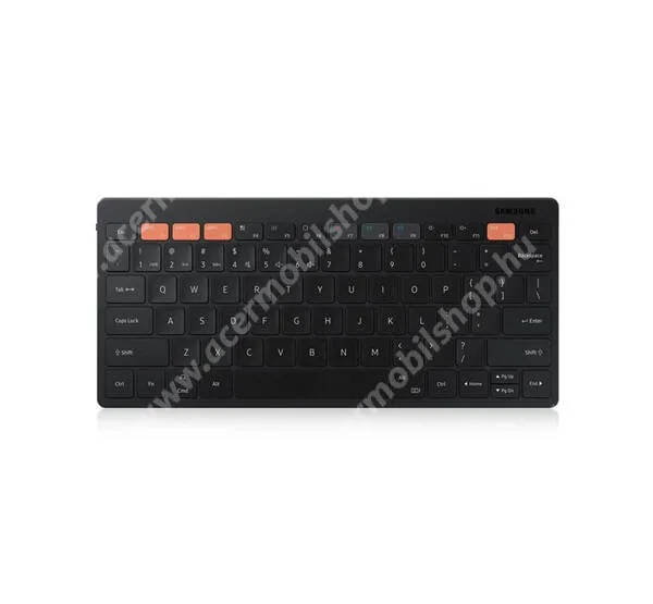 ACER Liquid Z3 SAMSUNG univerzális bluetooth billentyűzet - FEKETE - asztali tartó, QWERTY, angol nyelvű, EJ-B3400 - EJ-B3400UBEGEU - GYÁRI