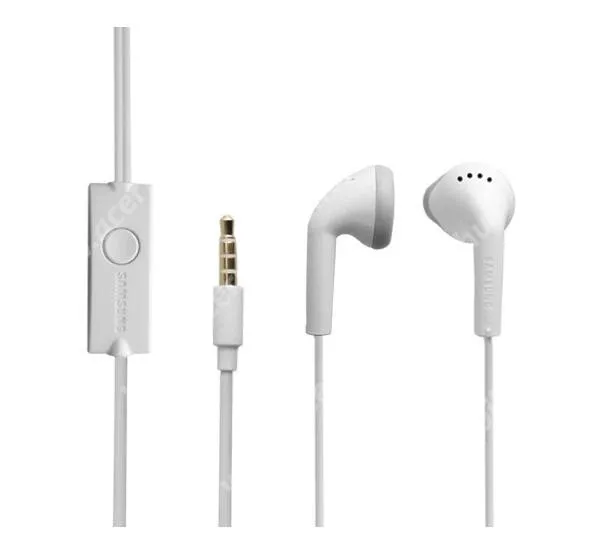  SAMSUNG fülhallgató, headset - FEHÉR - sztereo, 3,5mm jack, felvevő gomb - EHS61ASFWE - GYÁRI