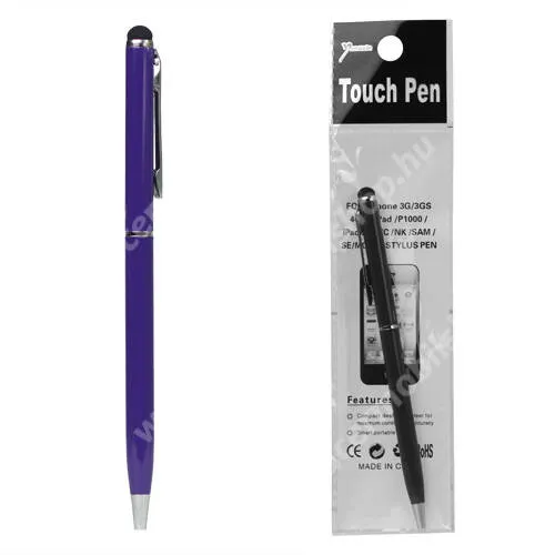 ACER Iconia Tab A500 Érintőképernyő ceruza / golyóstoll - PURPLE / LILA