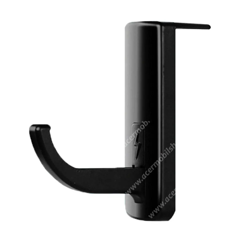 ACER Liquid S1 Fejhallgató tartó, állvány, Műanyag, Monitorra rögzíthető, 75 x 25 x 53mm, Fekete