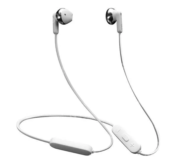  JBL TUNE 215BT vezeték nélküli fülhallgató, Bluetooth v5.0, Sztereo, Mikrofon, Nyakba akasztható, Multipoint, Fehér