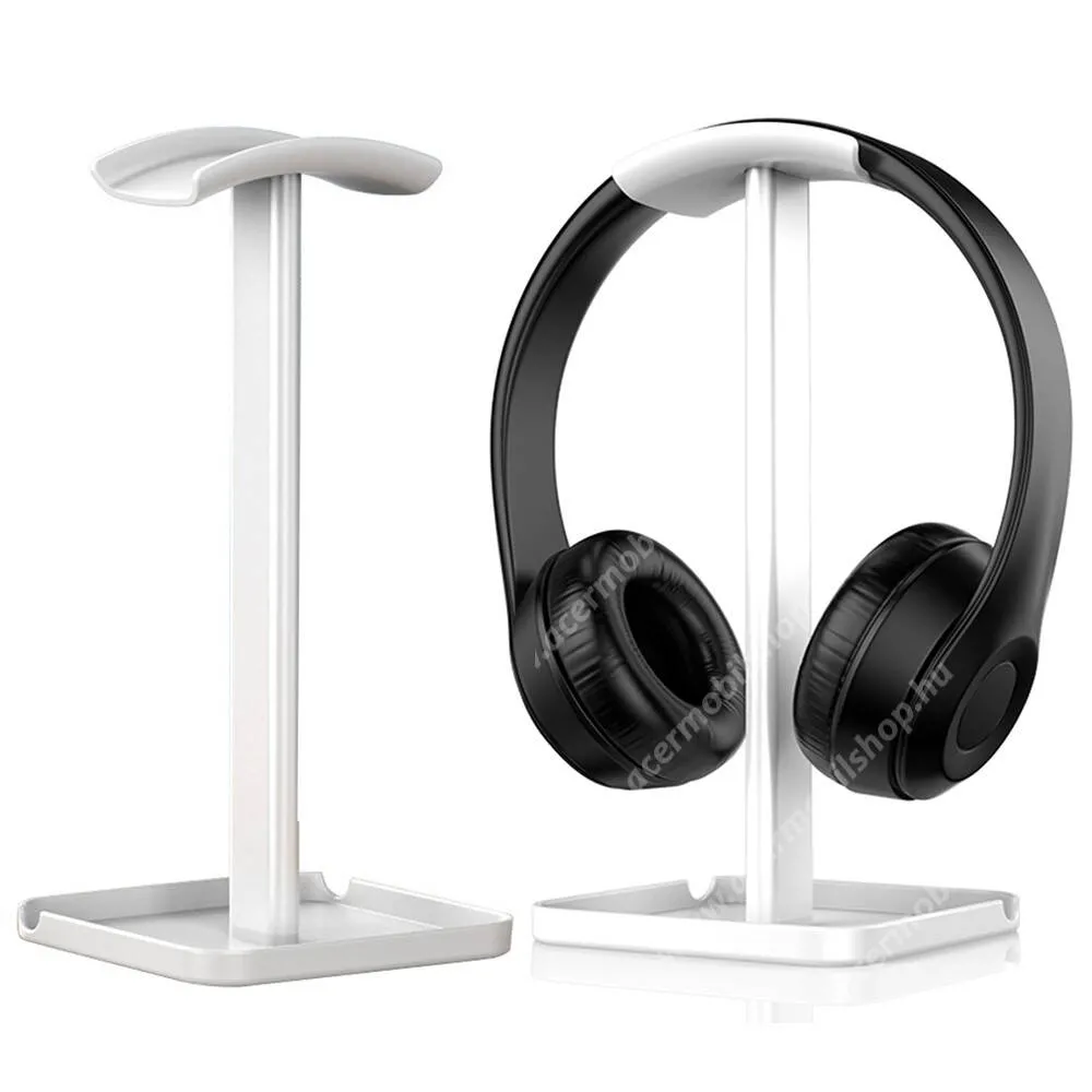 ACER Liquid S1 Kétfunkciós Gamer fejhallgató állvány, Műanyag, Csúszásgátló, 235 x 104 x 50mm, Fehér