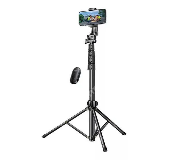 ACER Liquid S1 UGREEN teleszkópos selfie bot és tripod állvány, Blluetooth kioldó, max 170cm-ig állítható hosszúság, LP680, Fekete