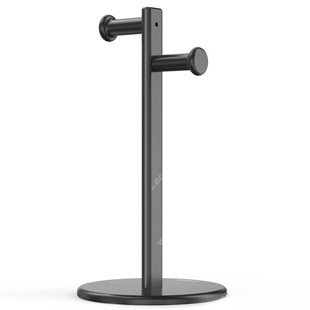 ACER Liquid Z3 Duo Gamer fejhallgató tartó, állvány, Alumínium, Csúszásgátló, 258 x 135mm, Fekete