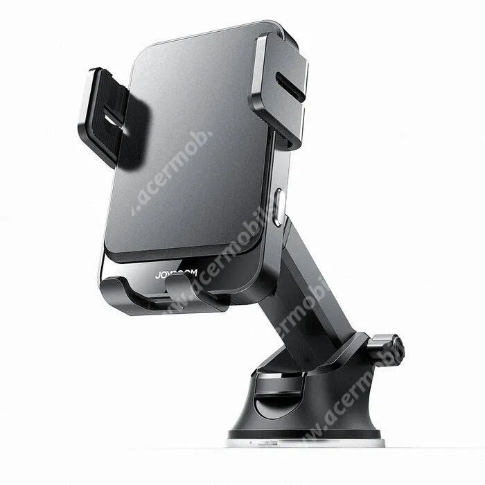 ACER Liquid S1 Joyroom autós telefontartó, Tapadókorongos, Műszerfalra rögzíthető, 15W Qi vezeték nélküli töltés, Automata, 360°-ban forgatható, Gravitációs bölcső, 4,7-6,8" méretű készülékekhez, JR-ZS219, Fekete