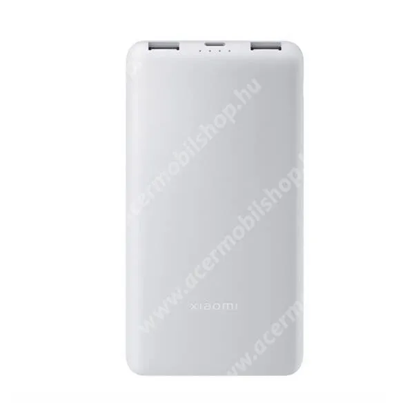 ACER Liquid Z3 Xiaomi Lite power bank, Vésztöltő, 2 x USB-A, 1 x USB-C aljzat, 10000mAh, 22,5W, PD 3.0, QC 3.0 gyorstöltő, LED jelző, BHR9350GL, Fehér