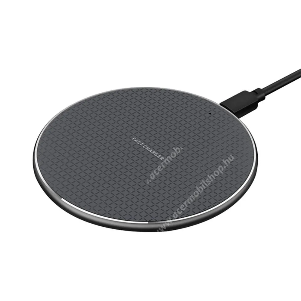 ACER Liquid S1 QI Wireless hálózati töltő állomás vezeték nélküli töltéshez, 5V/2A, 10W, fogadóegység nélkül, microUSB, Fekete