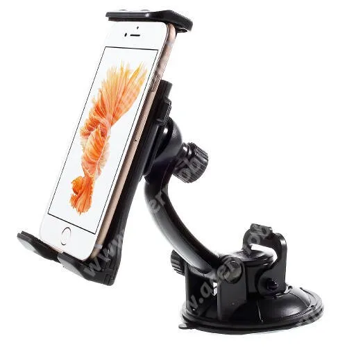 Acer Iconia M10 (M10-11-K1M7) UNIVERZÁLIS gépkocsi / autós tartó - tapadó korongos / szélvédőre helyezhető, 360°-ban forgatható, 110 - 180 mm-ig állítható bölcsővel