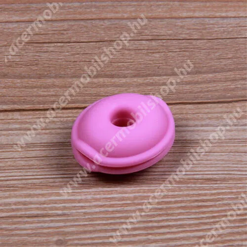 ACER Liquid Gallant E350 LENTION Mini fülhallgató / headset / james bond textil tok - MAGENTA